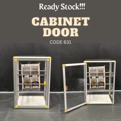 CABINET WITH DOOR ALUMINIUM CODE 631 / KABINET BERPINTU ALUMINIUM