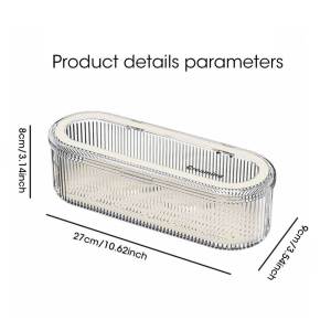 อุปกรณ์จัดระเบียบตะเกียบครัวกล่องที่เก็บมีดชั้นวางจานมีตะแกรงกรองน้ำลิ้นชักภาชนะช้อน