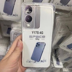 เคสสำหรับ VIVO Y17S Y17s Y 17S 4G 2023เคสมือถือกันกระแทกใสโปร่งแสงนิ่ม TPU กรอบป้องกันด้านหลัง
