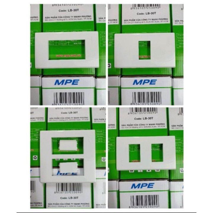 [CHÍNH HÃNG] Mặt công tắc, ổ cắm điện MPE Seri A60 | Lazada.vn