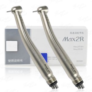 Dental High Speed Handpiece Max2R Turbine Air Standard Button Motor 2Hole/4Hole