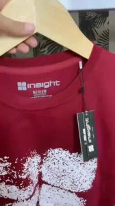 ✅ KATUN INSGHT P364 Maroon Mens T-shirt Distro Surfing Cool Mens Short Sleeve Combed Cotton Simple Tshirt for Men .C