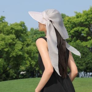 GENENIC Màu đơn sắc Mũ bóng chày có khăn trùm đầu Phong cách Hàn Quốc Y2k Khăn quàng cổ mũ bóng chày Thời trang Những cô gái cá tính Mũ khăn quàng có dây buộc Cô gái