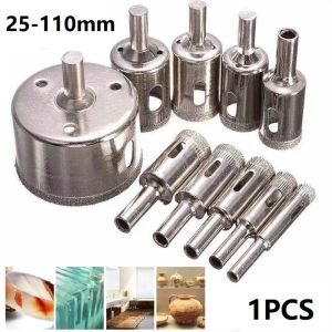 25-110mm Diamond Drill Bit Set Hole Saw Cutter Tool Glass Granite Marble Tile