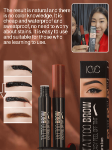 💦Upgrade 💦 Eyebrow dye cream tear-off type waterproof eyebrow cream long-lasting no need to draw eyebrows within 1 week long-lasting eyebrow dye eyebrow cream/Womens Oneweek Easy Eyebrow Tinting Cream