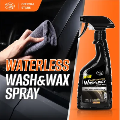 DriveJoy™ Ultimate Waterless Car Wash and Wax Ready To Use Safe for Cars Trucks SUVs Motorcycles RVs & More