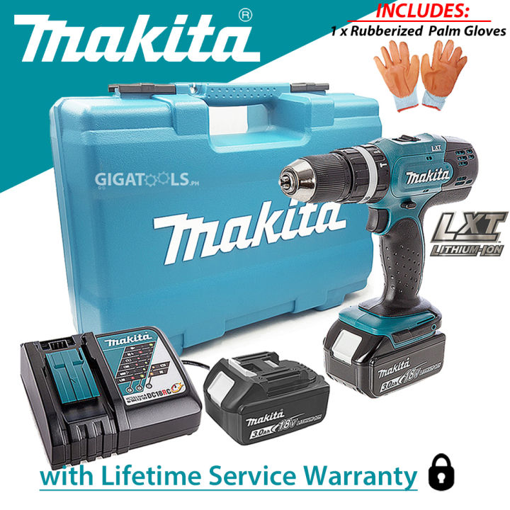 Makita DHP453RFX4 Cordless Hammer Drill 1/2\