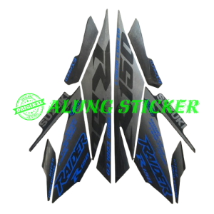 STRIPING STIKER MOTOR SUZUKI RAIDER R150 2023 BIRU 1SET STANDAR