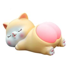 ของประดับห้องนั่งเล่นแผงหน้าปัดรถยนต์รูปสัตว์ทำจากเรซิ่นที่น่ารักลดความวิตกกังวลและของตกแต่งบ้านสำหรับเด็กผู้ใหญ่