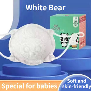 5PCS/10PCS Baby Mask 3D Protective Face Mask Mewborn Infant Adjustable Ear Strap Safety Anti-licking Mask for Kids 0-36M
