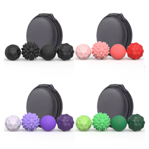 Colorful Textured Balls Shape Gadget Toy for Calming Stress Anxiety Christmas Gift Textured Toy Sensory Toy