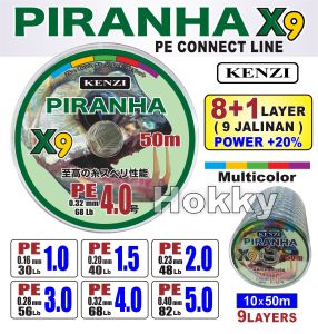 KENZI PIRANHA X9 50 M MULTI COLOUR