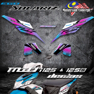 YAMAHA MIO i 125 / 125s EGO SOLARIZ DECALS STICKER FOR MOTORCYCLE PARTS AND ACCESSORIESss