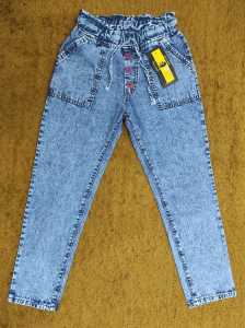 BAGGY PANTS ANAK / CELANA ANAK PEREMPUAN / CELANA JEANS ANAK TANGGUNG