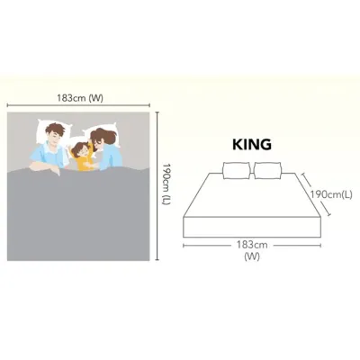 VONO Sunshine Harmony Mattress [100%Authentic] Back Care Collection Spring Bed| Tilam VONO Original