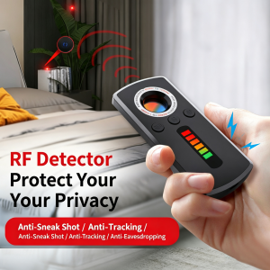[Ready Stock] Hidden Camera Detector Anti-Spyware GPS Tracker Signal Error Locator Infrared Anti-Surveillance Security Tool