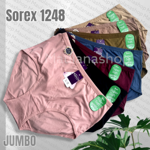 Celana Dalam Wanita Dewasa Size jumbo Merk Sorex 1248 | 6Pcs cd Premium Size Jumbo XXXL XXXXL XXXXXL