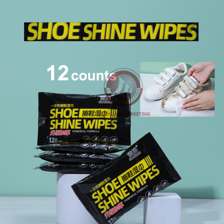 Shoe deals shine wipes