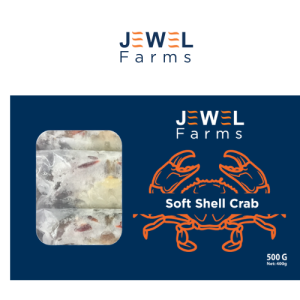 Jewel Farms As-Is Soft Shell Crab g | 150/200g 500G | Approx. 3 pcs/ 1KG | Approx. 5 pcs