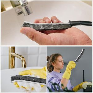 2 IN 1 Multifunctional Floor Seam Brush Bathroom Cleaning Window Brush Groove Gap Cleaner