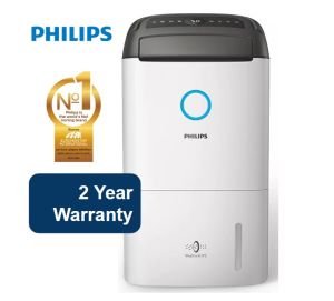 Philips 2-in-1 Dehumidifier & Air Purifier 5000 Series - DE5205/30 Dehumidify up to 25L Per Day