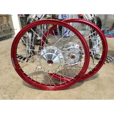 chrome hub alloy rim lidi chrome alloy rim set wave125 lc135 y125 kriss1 ex5dream dash ex5 c70 y110 kriss2