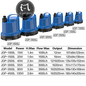 Pam Air Sedutan Bawah Akuarium / Aquarium Submersible Bottom Suction Water Pump JGP Fish Tank Tangki Ikan