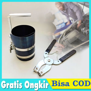 Piston Ring Compressor treker piston ring Penjepit Piston 4 inchi Tekiro