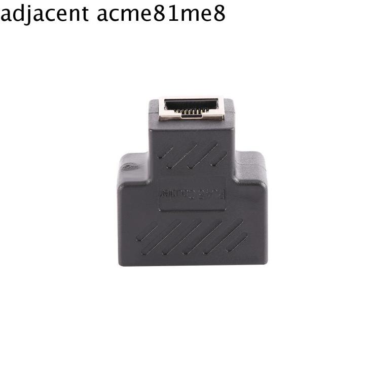 ACENTA LAN Extender 1 To 2 Ways Docking Plug Adapters RJ45 Splitter ...