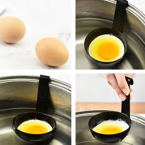 [Sirola] Egg Boiler Cooker Cup Shaper For Frying Pan Poacher Cups Mini Boiled Ear-mounted Poached Maker Stainless Steel Poacher Cups