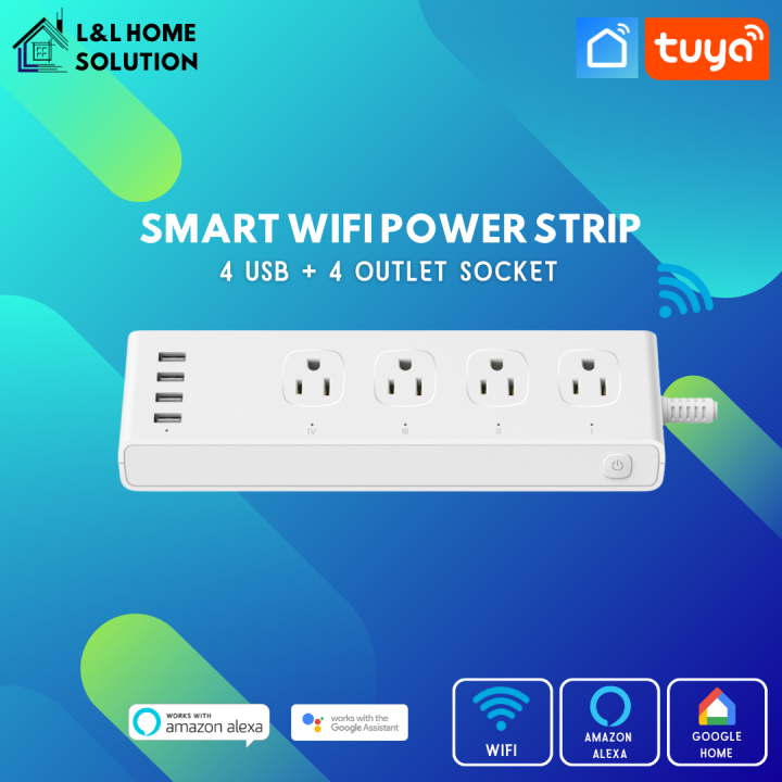 L&L Smart Home Solution WiFi Smart Power Strip US Smart Socket