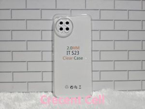 Soft Case Clear Silikon Komptibel Untuk Itel S23 Itel S23 Plus Itel P40 Itel A60s Itel A60 Bening Transparant Tebal 2mm