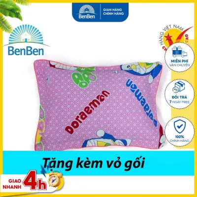 Gối trẻ em size 30x40cm hàng VN + tặng vỏ gối - Ben Ben - gối mẫu giáo gối nhà trẻ