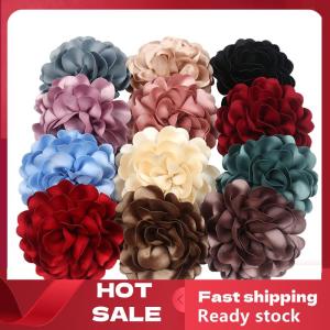 🚚【Local Express Delivery】🚚 11cm Multi-layer Flower Suit Sweater Coat Brooch Clip Handmade Lapel Pin Badge Brooches For Womens Fashion Accessories