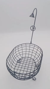 Baby Photography Props Iron Woven Bathtub Newborn Photo Shoot for Seat Posing Background for Baby Boys Girls