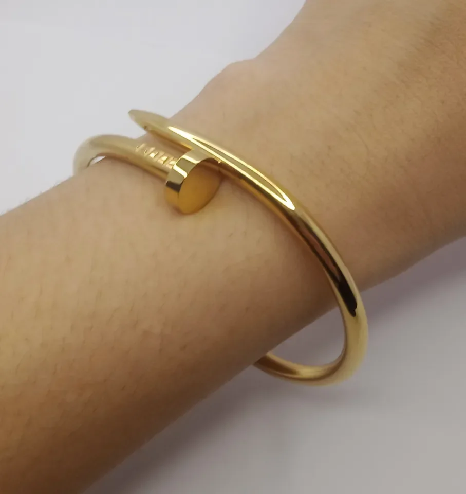 Cartier inspired deals nail bracelet