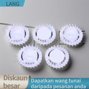 LANG 5 PCS Fan Impellers Turbofan Centrifugal Impeller Motor Fan Blade For Hanging Neck Fan Hair Dryer Refrigerator Motor