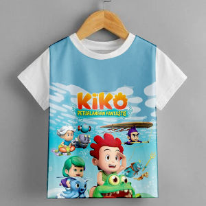 Kaos Anak Lucu Imut dan Gaul Kartun Indonesia Kiko S5 Sablon Baju Sublime tidak luntur dengan kualitas tinggi bisa custom juga sesuai yg kamu inginkan