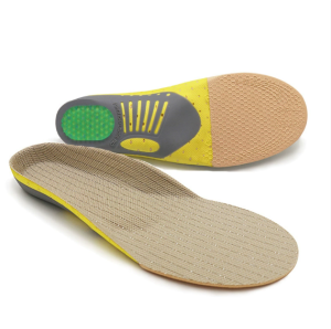 DIDI 1Pair Spring Sport Insoles Arch Support Insoles สําหรับรองเท้า Sole Elastic Shock Absorbing Running Insoles Flat Feet Plantar Fasciitis Orthotic Insoles