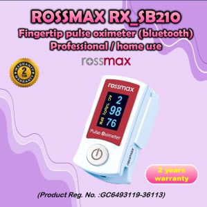 Rossmax RX Fingertip Pulse Oximeter with "ACT" SB210