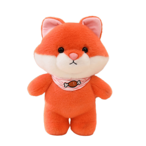 SELLYER Soft Material Rabbit Plush Toys 8 Styles Little Animal Series Companion Doll Warm Scarf Bear Plush Doll Office