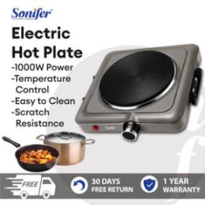 Sonifer Electric Hot Plate Burner 1500W 5 Gears Adjustab Portable Electric Stove For Home Dorm