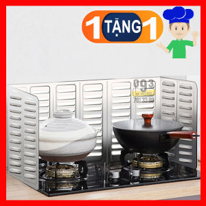 Combo 2 Tấm Chắn Văng Dầu Mỡ Tấm Ngăn Gió