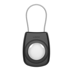 Waterproof Airtag Case Secure Tracker Holder Anti-Lost Shockproof Protective Case with Lock for AirTag