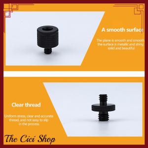 [The Cici Shop] แปลงสกรู dual NUTS tripod Mount screw 1 4ถึง M4 M5 M6 M8 M10นิ้วตัวแปลงอะแดปเตอร์สำหรับกล้อง DSLR ขาตั้งกล้องถ่ายรูปอุปกรณ์เสริม