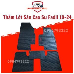 LÓT SÀN Cao Su xe Fadil 2019- 2025 loại đúc dày theo xe- hàng ghế 2 rời