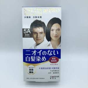 ✌Japan DARIYA Tariya SALONdePRO Pure Covering White Hair Dye Paste Plant in stock✩