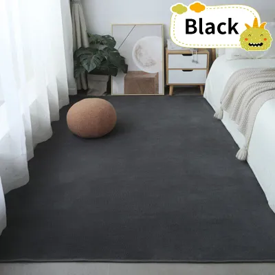 Bedside Carpet Bedroom Carpet karpet bilik tidur Living Room Decors Anti-slip Tatami Plain carpet 地毯