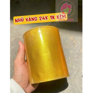 Sơn nhũ 200g vàng 9999 24k đồng đổ đen cổ vàng bạc 1k Yes Paint cho Kẽm Sắt Inox Gỗ