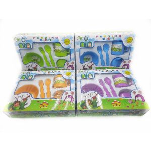 PERLENGKAPAN MAKAN BAYI-FEEDING SET NIA UKURAN KECIL